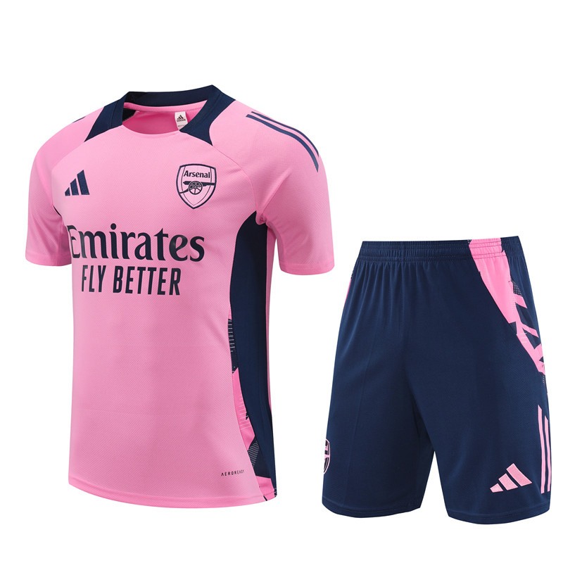 AAA Quality Arsenal 24/25 Pink/Navy Blue Training Kit Jerseys